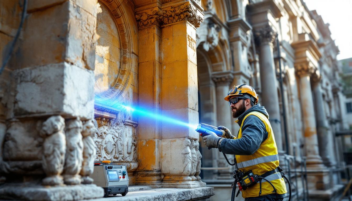 découvrez comment le décapage laser révolutionne l'industrie lourde en offrant des solutions précises, écologiques et efficaces pour le nettoyage et la préparation des surfaces.
